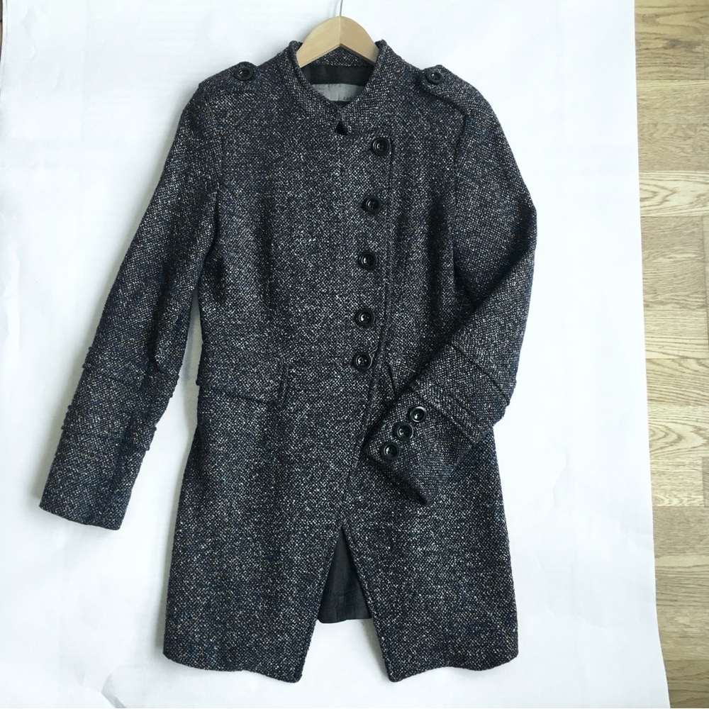 Zara tweed wool coat - Picture 8 of 12